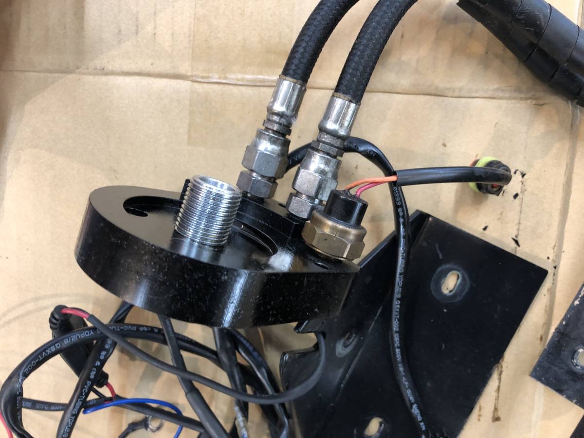 ウルトラクール　デュアルファン　オイルクーラー　ダイナ　93-17年　ブラック　014756　DY-1G　FXD　FXDL