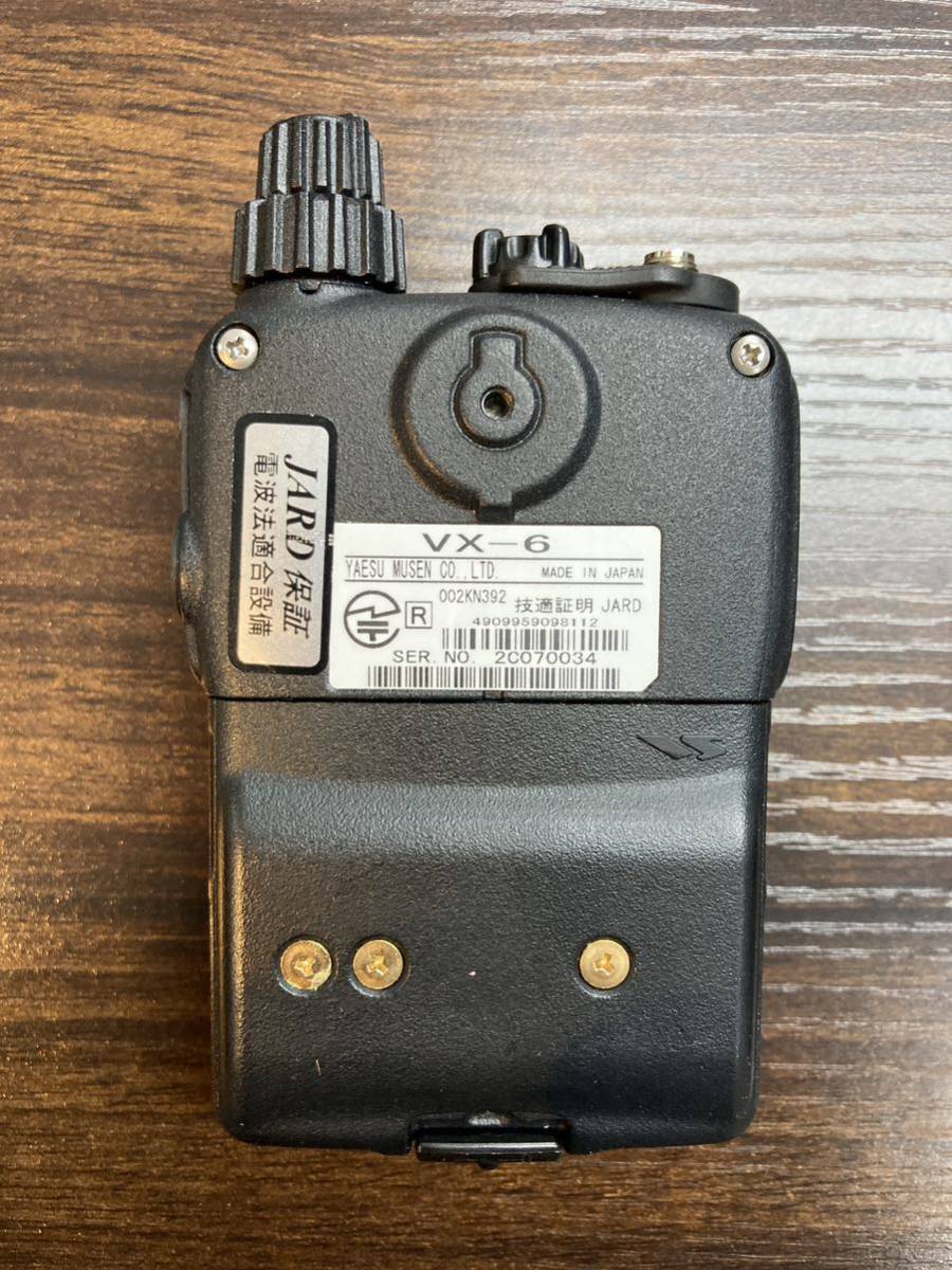 ヤエス スタンダード STANDARD VX-6 スタンダードVXー6アマチュア無線