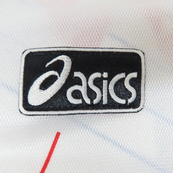 asics サッカー日本代表 ゲームシャツ 11 半袖kuzu サイン入り asics
