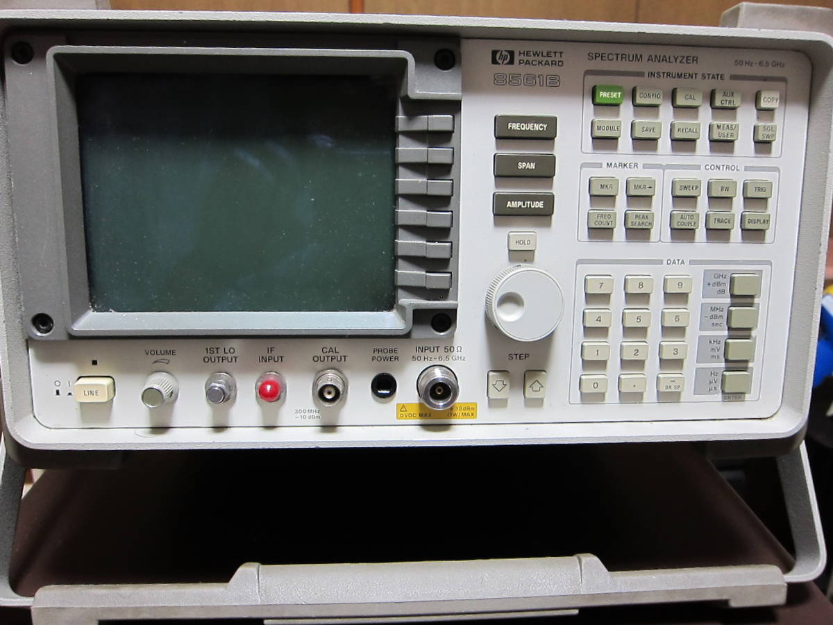 hp　8561B スペクトラムアナライザ　50Hz～6.5GHz
