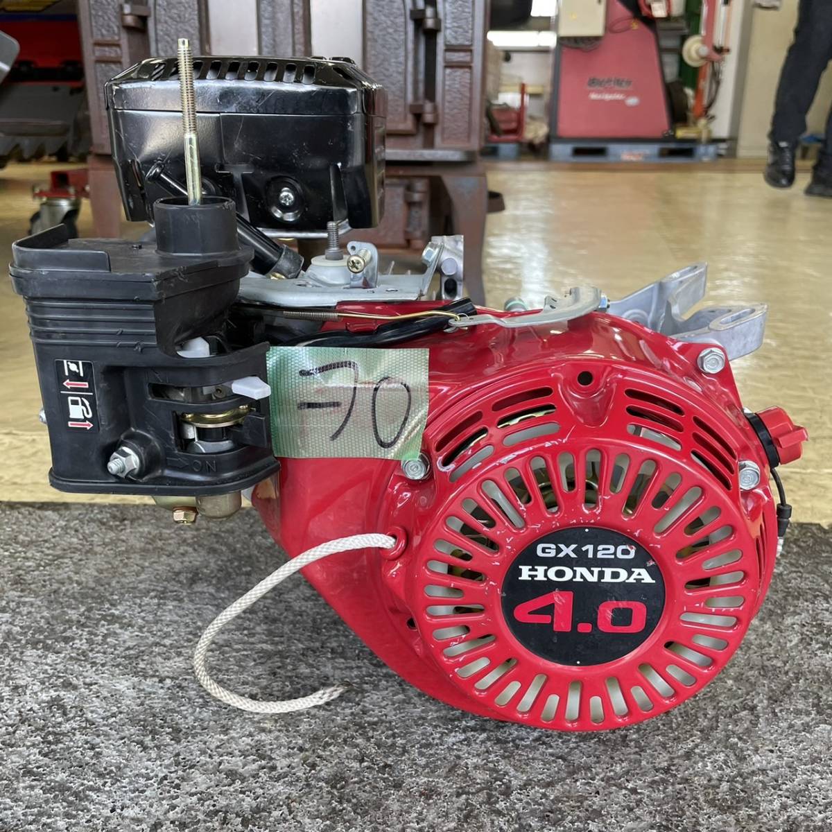 No.ヲ0●GX120●送料無料●未使用品●ホンダ●最大4馬力●発動機●ガソリンエンジン●リコイル方式●左回転●4サイクル欠品あり