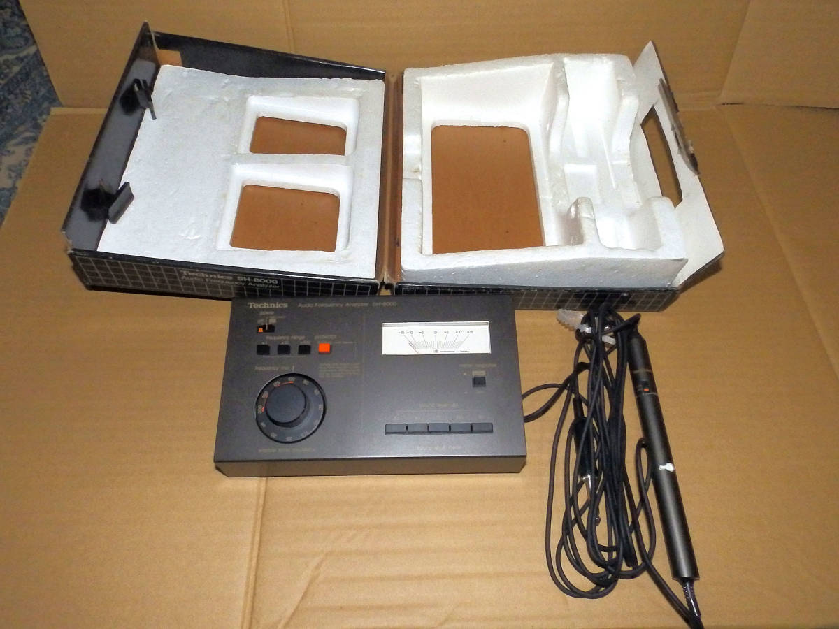 テクニクス SH-8000 Audio Frequency Analyzer マイク痛み品 Technics