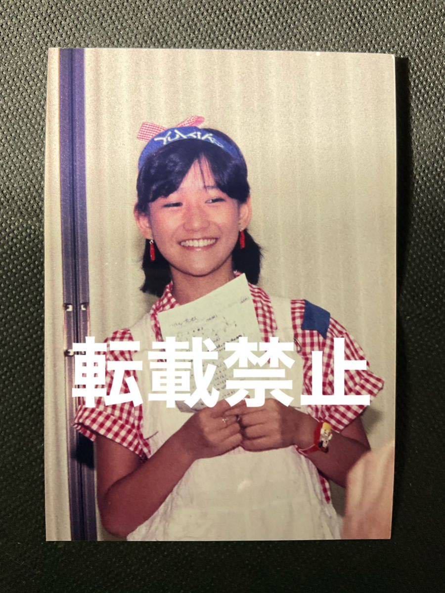 昭和レトロ 80年代アイドル 岡田有希子 生写真2枚 Eサイズ(岡田有希子