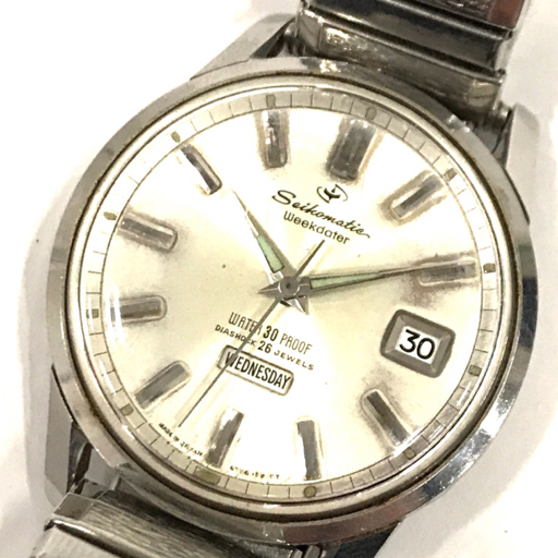 セイコー デイデイト ウィークデータ SEIKO ウィークデーター