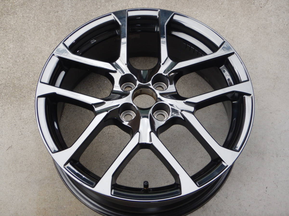 アクア GR SPORT 17インチホイール 1本 ダークスパッタリング アクア