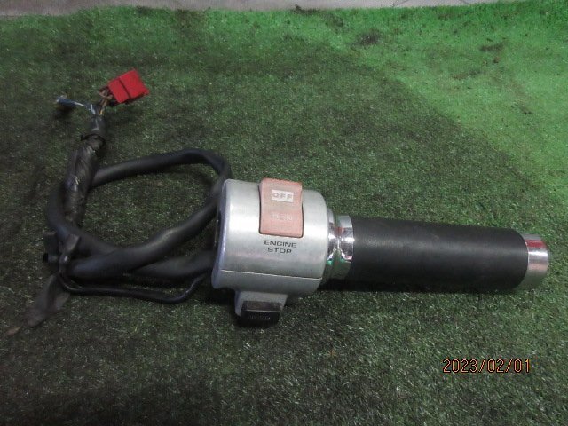 スティード400（NC26-1200）純正右側スロットルハンドルスイッチ☆作動