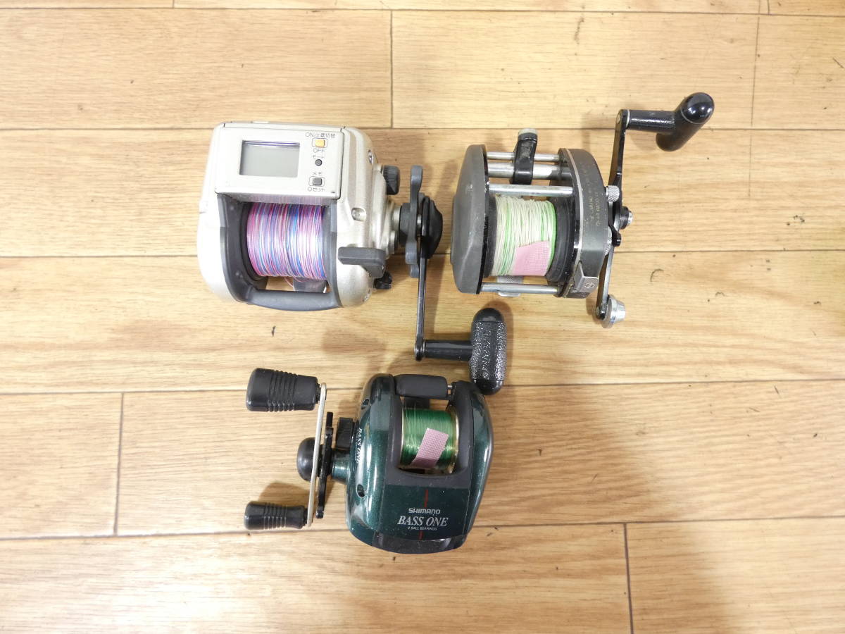 ○ベイトリール 船用 手動リール 色々 15点まとめて Daiwa/SHIMANO