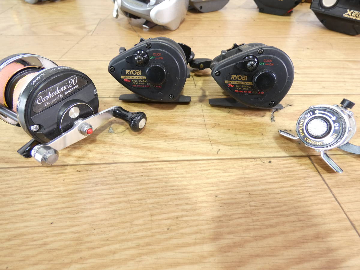 ○ベイトリール 船用 手動リール 色々 15点まとめて Daiwa/SHIMANO