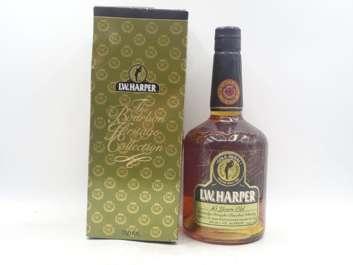 I.W.HARPER GOLD MEDAL 15年 ハーパー ゴールドメダル バーボン  