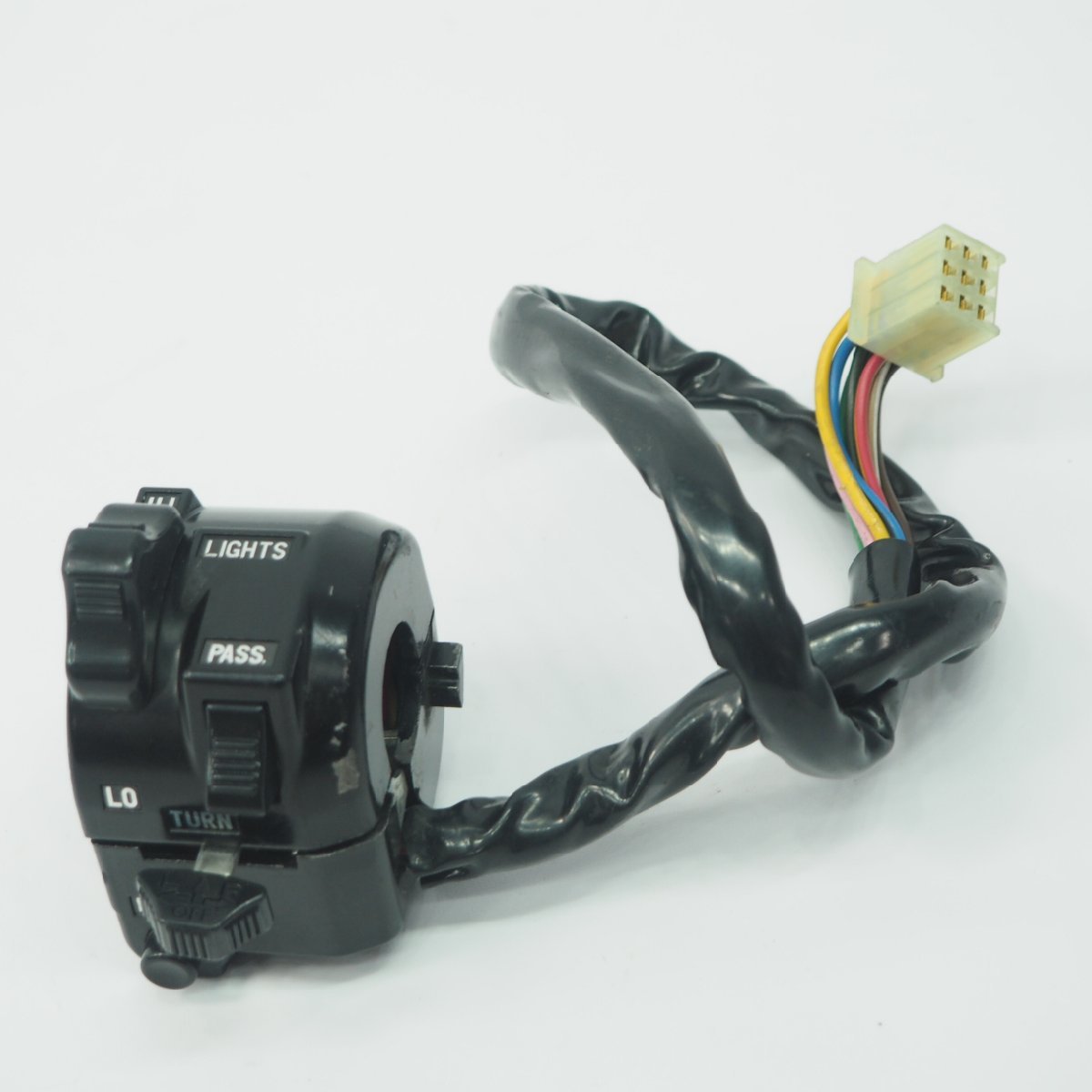 SR400 1JR 93年 純正 ハンドルスイッチ 左 スイッチボックス(ヤマハ用
