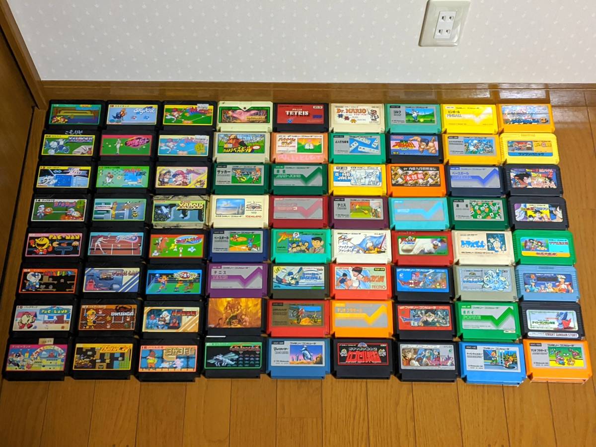 人気，限定セール ０２-０２ ファミコン ソフトのみ 72本セット ダブリ無し ファミリーコンピュータ NINTENDO FC(その他)｜売買されたオークション情報、yahooの商品情報をアーカイブ公開 - オークファン タイトル