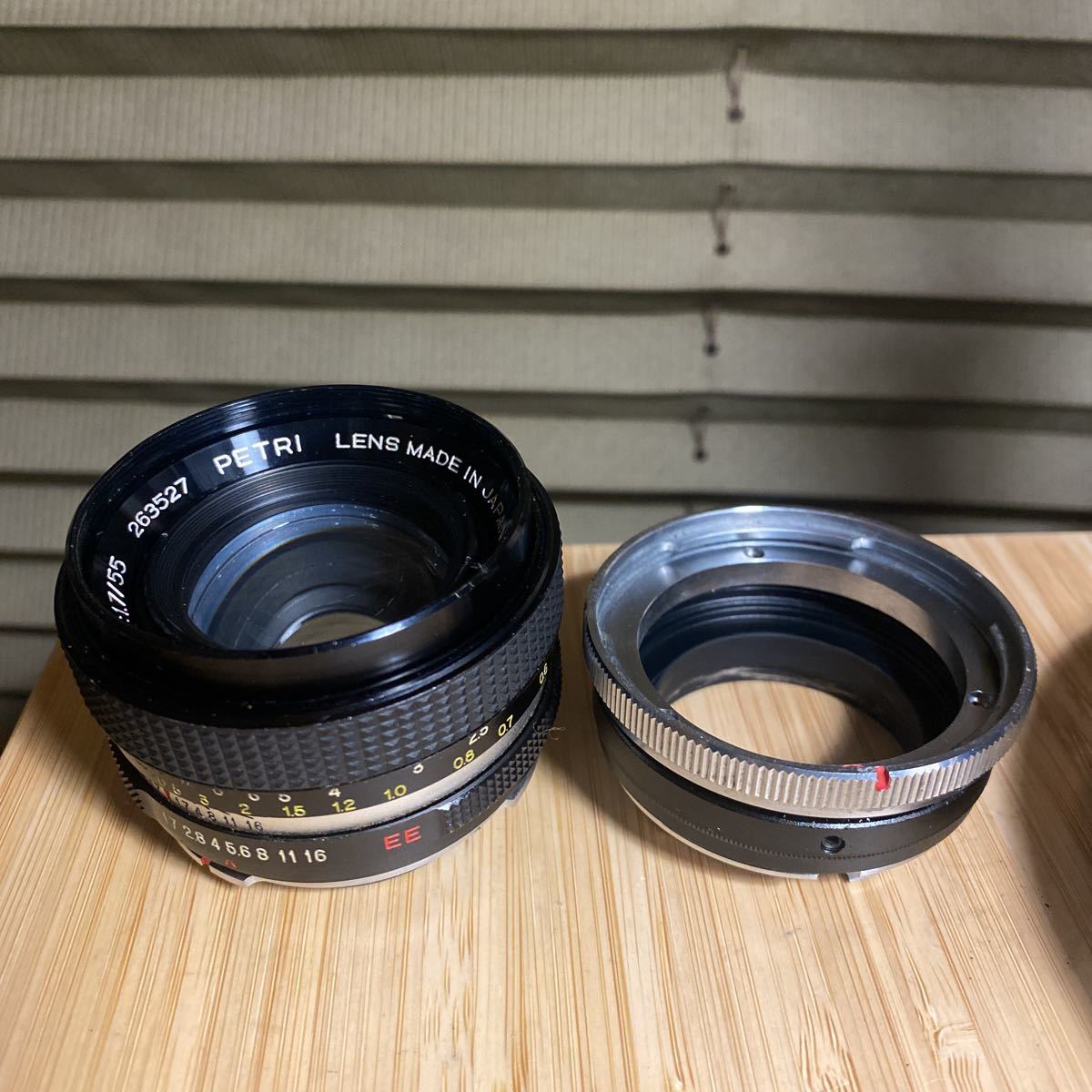 数量限定，お得 PETRI to LEICA Mアダプター ＋ PETRI 55mm F1.7 オマケ セット ペトリ(一眼カメラ用（マニュアルフォーカス）)｜売買されたオークション情報、yahooの商品情報をアーカイブ公開 - オークファン その他