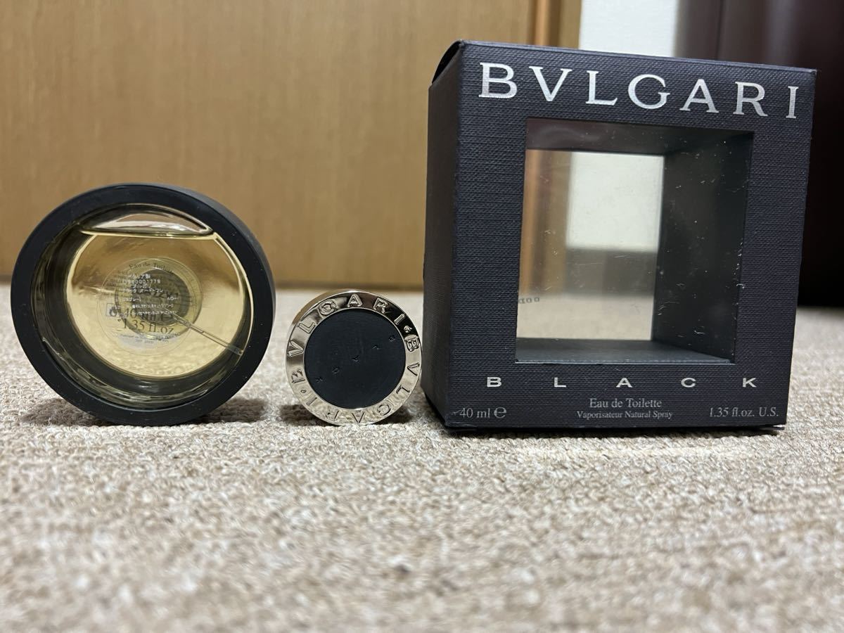 【残量9割ほど】BVLGARI ブルガリ ブラック オードトワレ 40ml ブラック オードトワレ BVLGARI 1個(40mL) 40ml[並行 価格.com