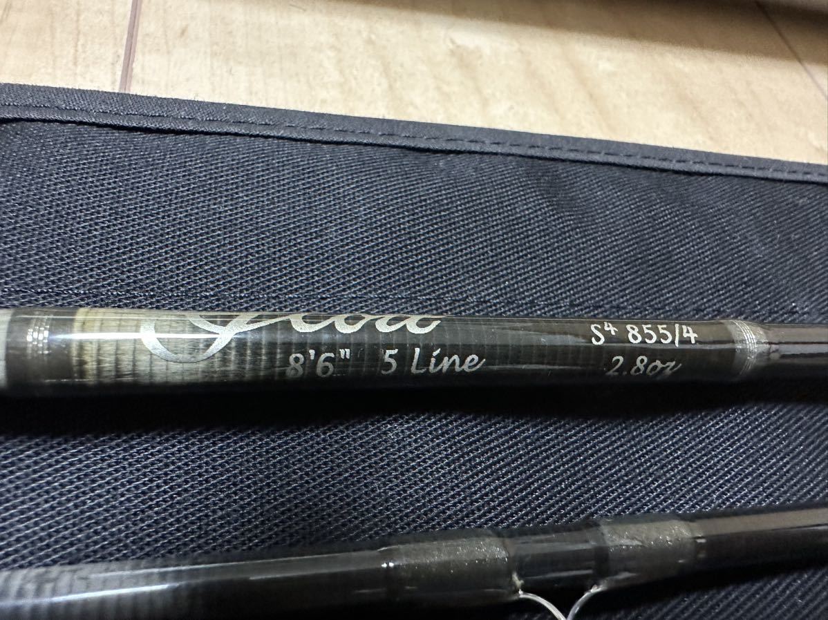 中古美品！Scott S4 855/4 8ft6inch #5 スコット フライロッド 北海道 