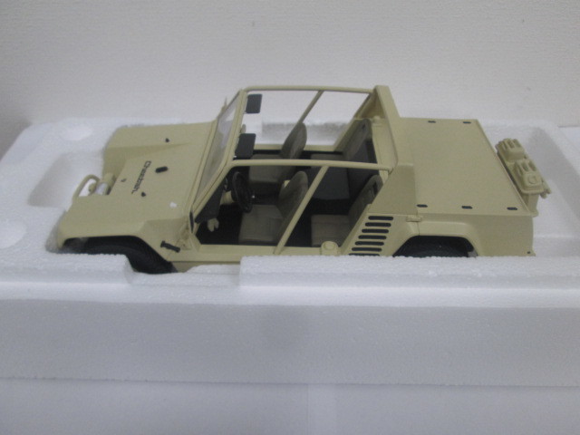 極上品 京商 1/18 ランボルギーニ チーター カーキ KYOSHO KSR18511KH