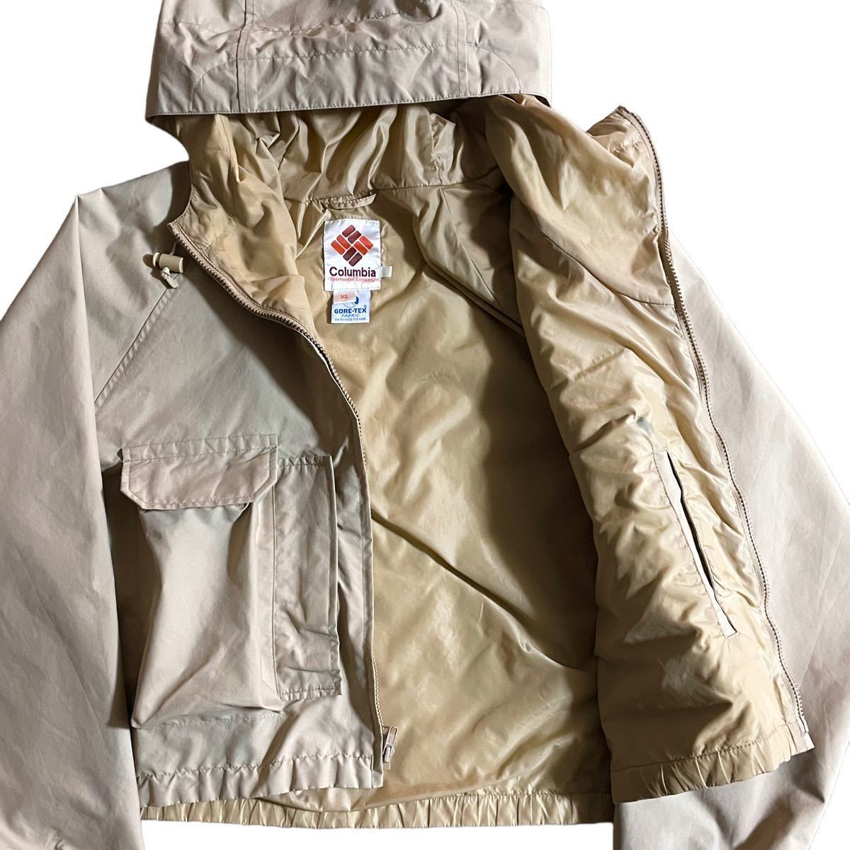 1スタ【80s Columbia GORE-TEX フィッシングジャケット XL】ビンテージ 
