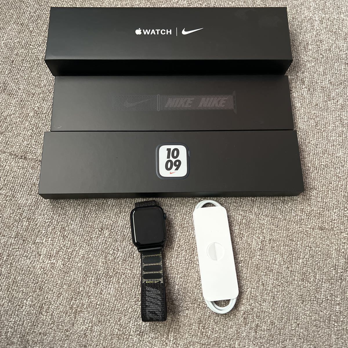  0012 Apple Watch Series 7 Nikeモデルスペースグレイ アップルウォッチ ナイキ AppleCare Apple Watch NIKE ナイキ(スマートウォッチ本体)｜売買されたオークション情報、yahooの商品情報をアーカイブ公開 - スマートウォッチ本体
