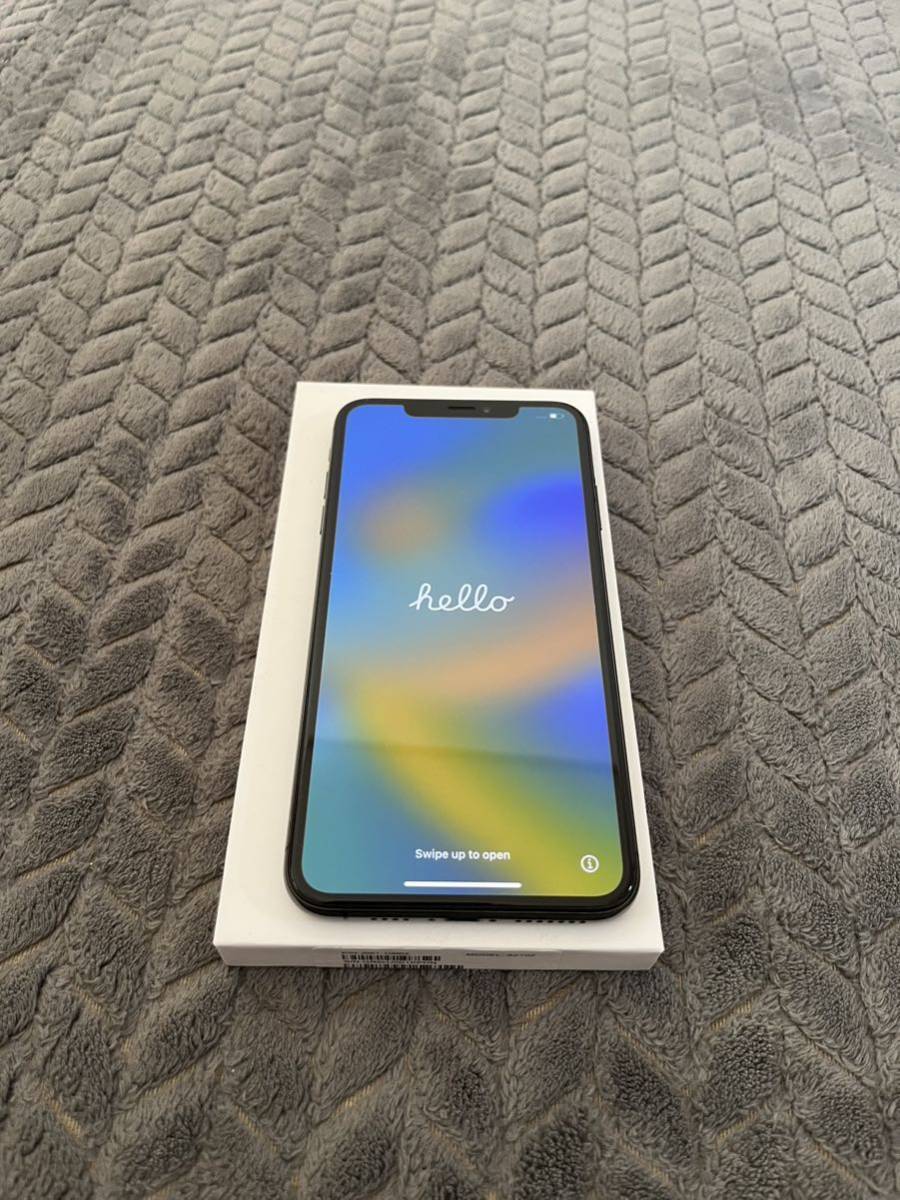 iPhone XS SIMフリー Max 64GB シルバー 超美品」iPhone オマケ付き