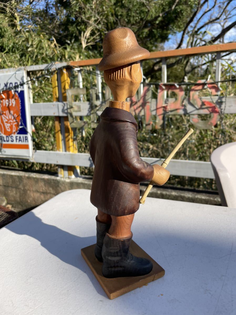 ☆ビンテージ/ロメール人形/漁師/イタリア製/木製人形/ROMER/ITALY