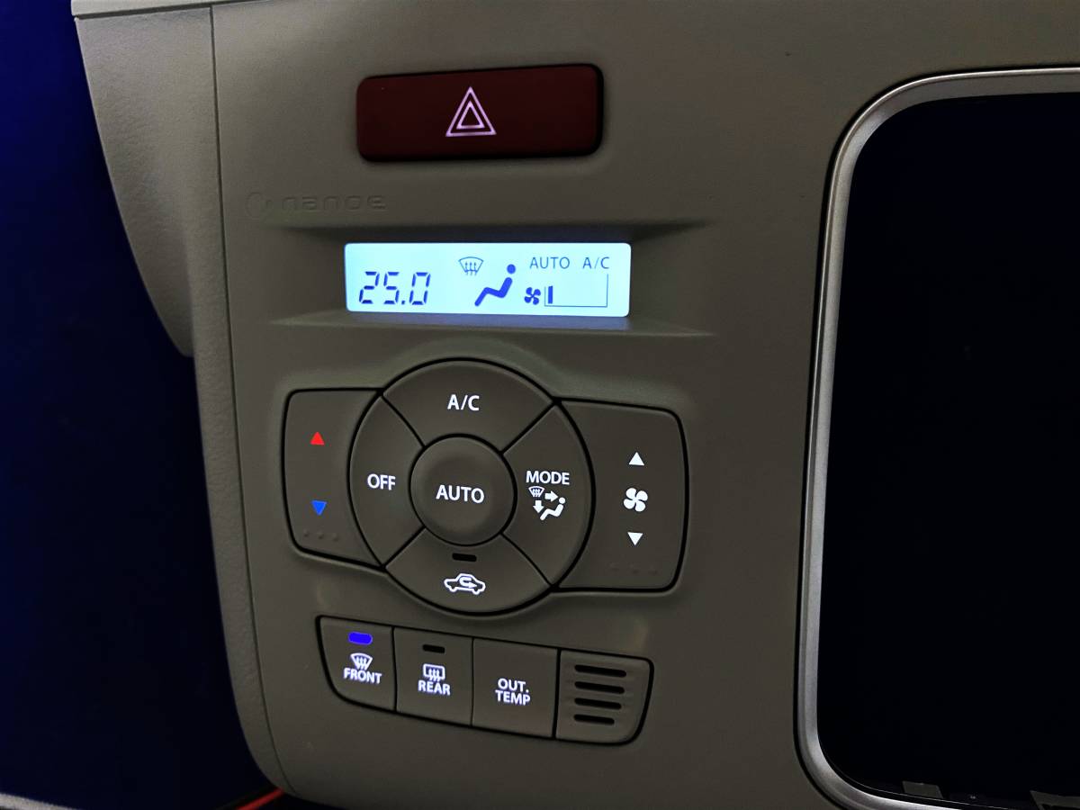 HE33S ラパン LED打ち換え済み エアコンパネル＆ハザードスイッチ☆