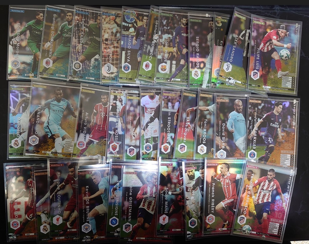 WCCF　17-18　キラ　綺羅　セミコンプ　約130枚　まとめ売り　ATLE　WBEなど