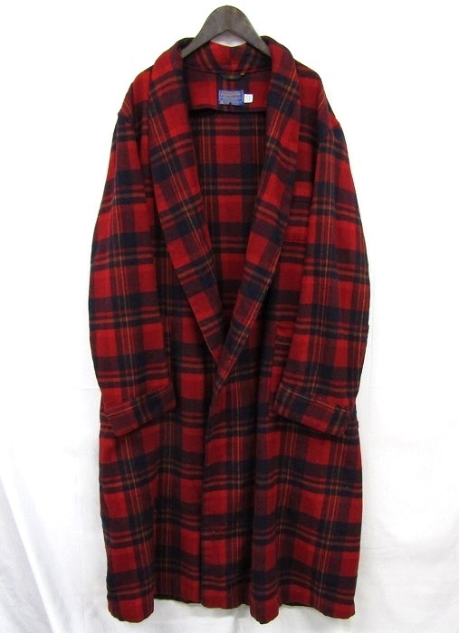 USA製 Vintage 70s~ PENDLETON ウール ガウン ローブ シャツ コート