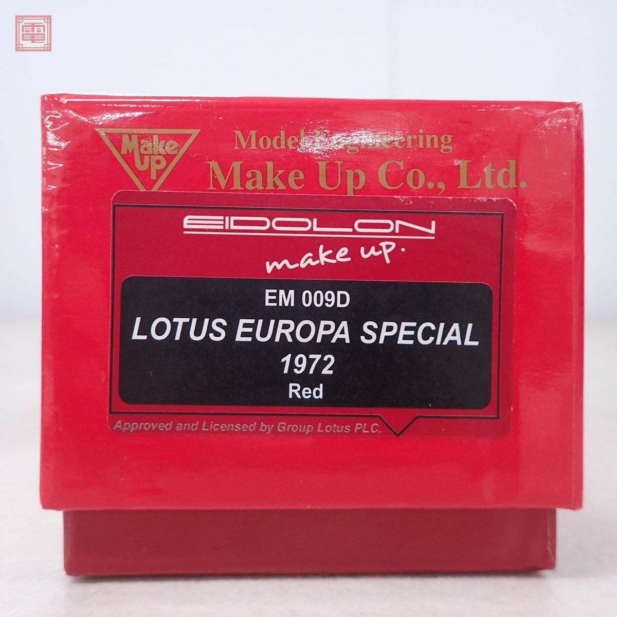 メイクアップ 1/43 ロータス ヨーロッパ スペシャル 1972 赤 MakeUp