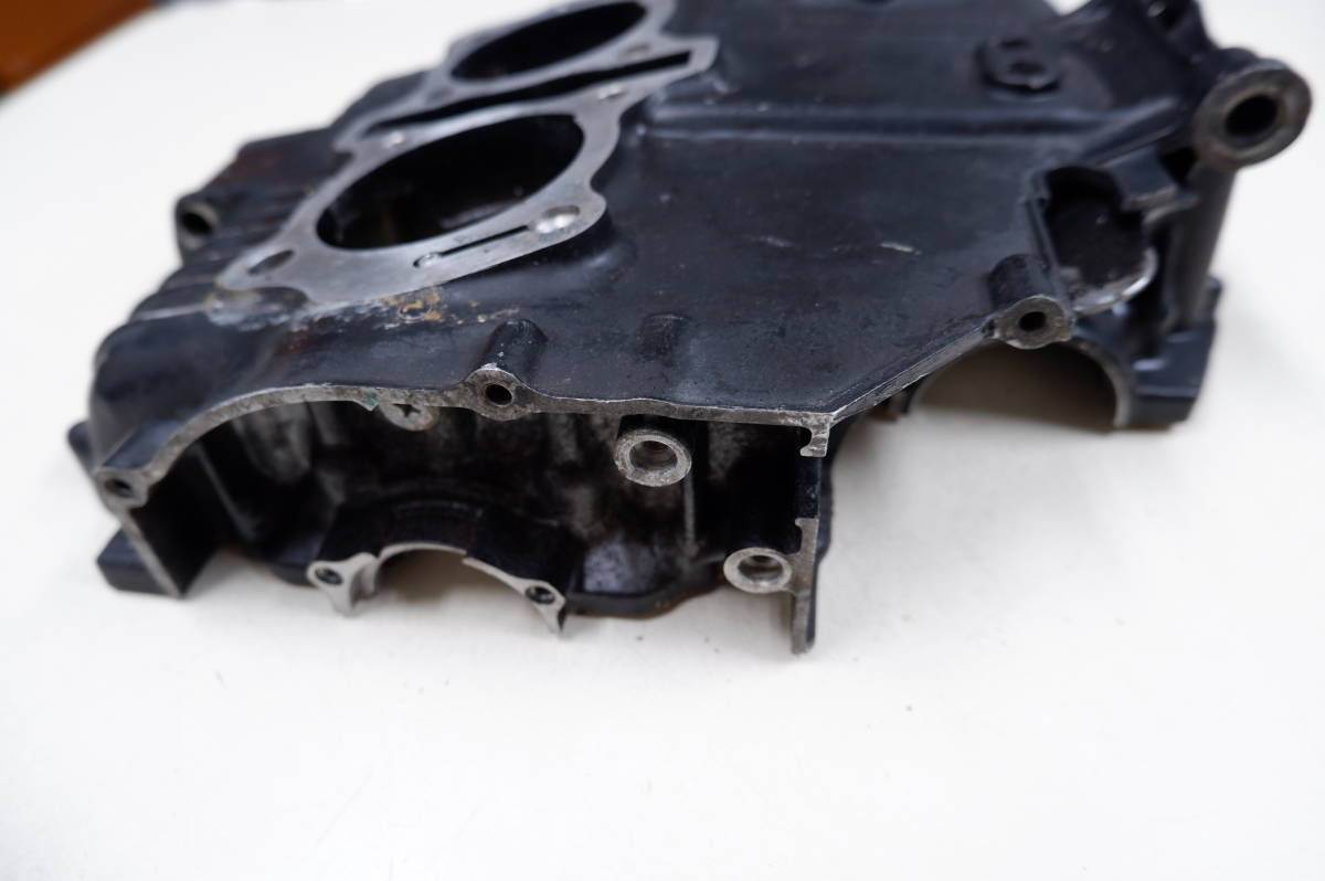 CB400N 純正クランクケース「アッパーケース」正規打刻 検索ホークⅢ