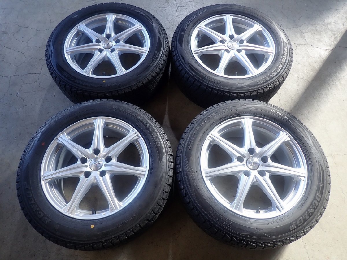  QR4471 225/60R17 アルファード クルーガー ヴェルファイア エクストレイル等 スタッドレスセット 17&times;7J 114.3/5H ET40(スタッドレスタイヤ)｜売買されたオークション情報、yahooの商品情報をアー 5穴
