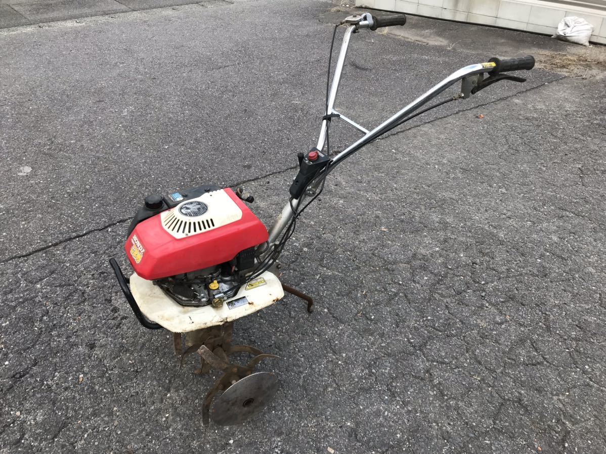 HONDA F200 こまめ ホンダ 耕運機 管理機 歩行型 始動駆動確認 TK375