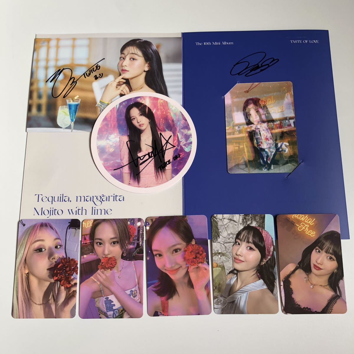 TWICE 直筆サインCD 6ヶ所(アジアンポップス)｜売買されたオークション