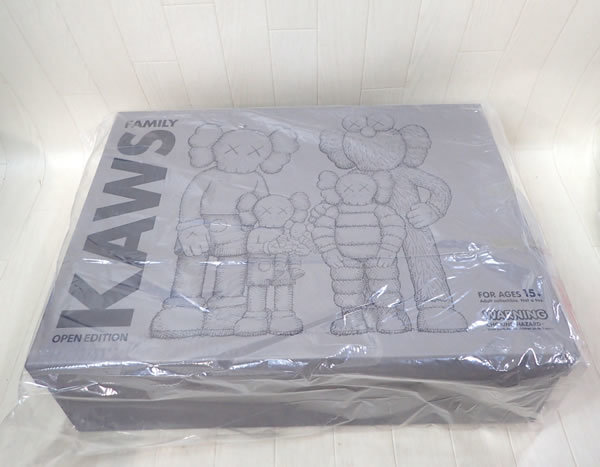 新品 KAWS TOKYO FIRST KAWS FAMILY BROWN BLUE WHITE カウズ