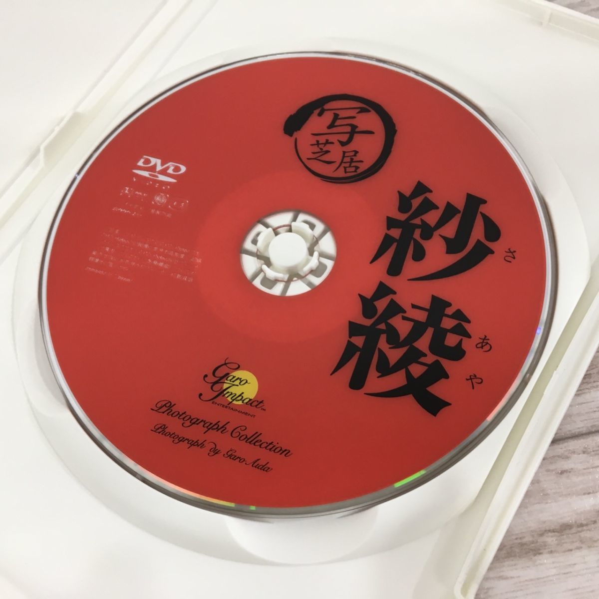 送料185円 入江紗綾 写芝居 DVD 美少女写真家会田我路の写真世界を彷徨  