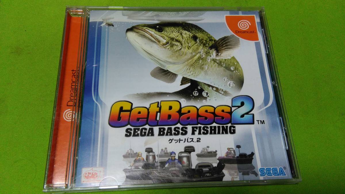 ドリームキャスト ゲットバス2 セガマリンフィッシング SEGA|DCソフト