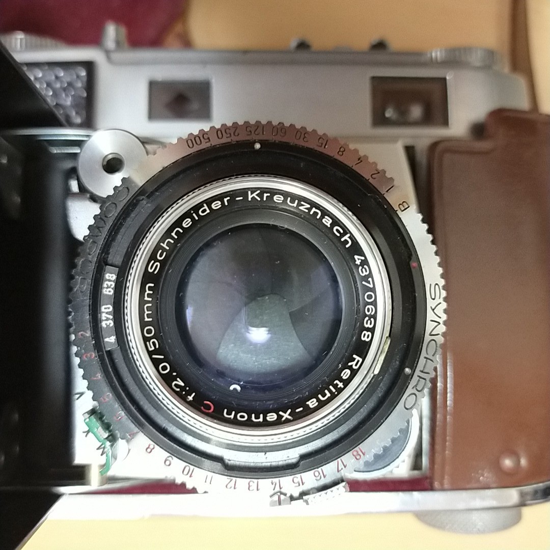 中古・ジャンク】Retinaレチナ Ⅲc 動作未確認 Retina コダック 小窓