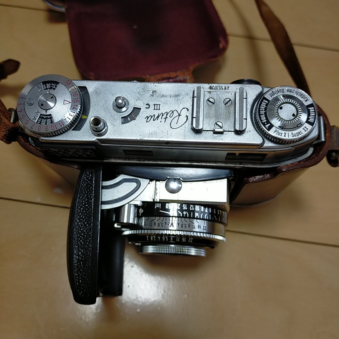 中古・ジャンク】Retinaレチナ Ⅲc 動作未確認 Retina コダック 小窓
