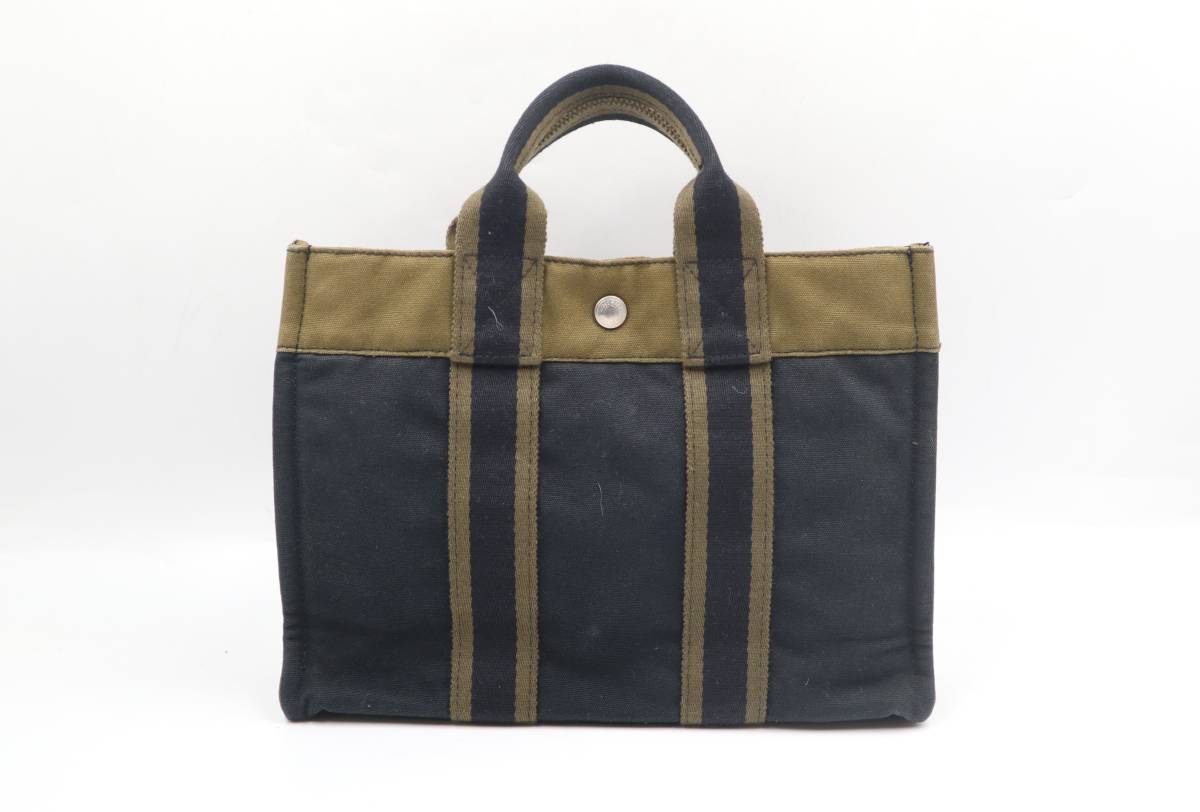 エルメス HERMES フールトゥPM トートバッグ フールトゥ キャンバス PM 