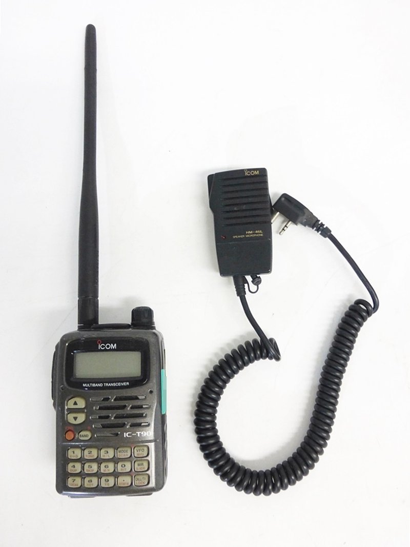 ▽ (1) iCOM アイコム IC-T90 MULTIBAND TRANSCEIVER トランシーバー