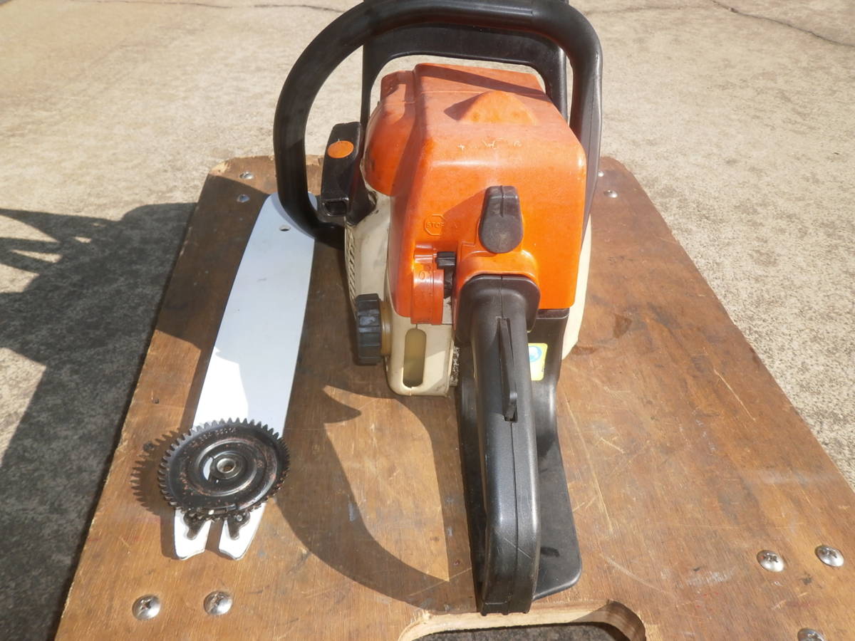 スチール エンジンチェーンソー 017 ジャンク扱い STIHL 017 スチール