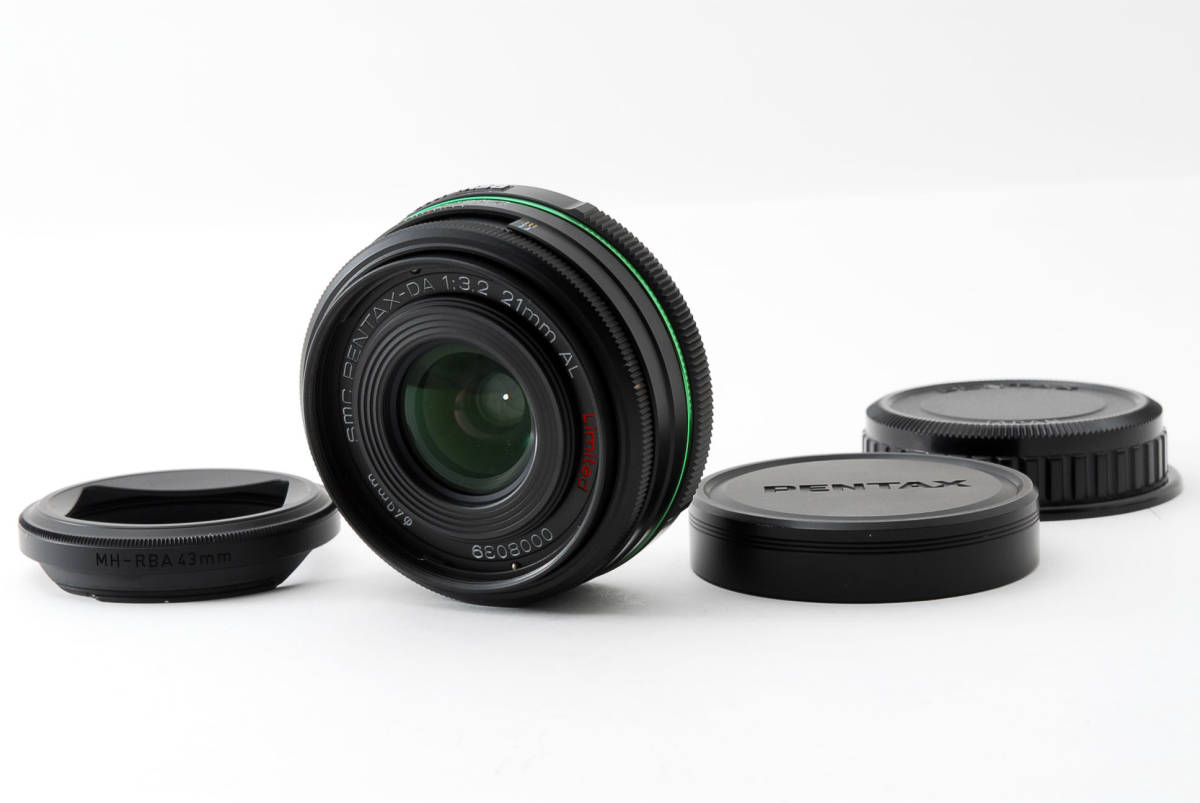 【完動美品】 ペンタックス SMC PENTAX-DA 21mm F3.2 AL LIMITED ブラック