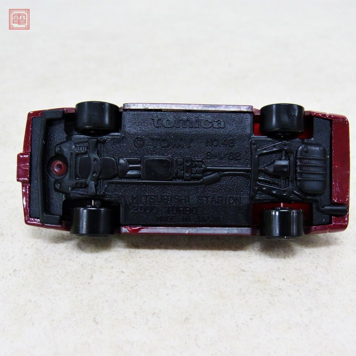 トミカ 日本製 No.48 三菱 スタリオン 2000 ターボ 黒箱 トミー 