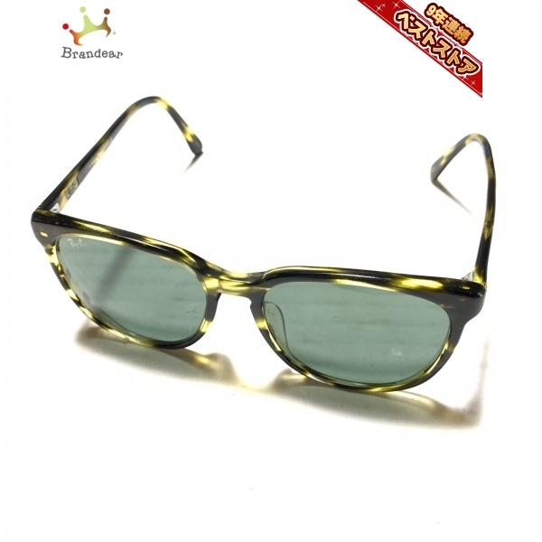 レイバン Ray-Ban - プラスチック 黒×カーキ サングラス