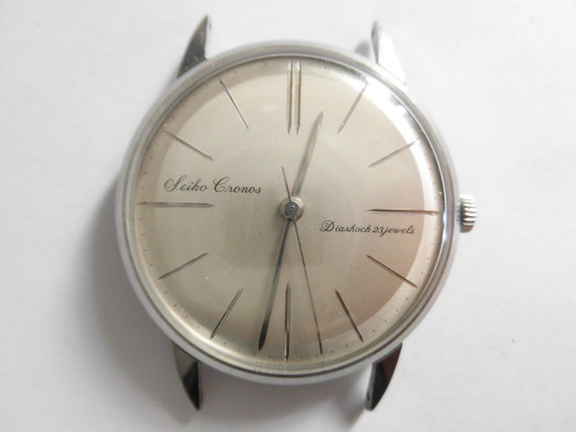 SEIKO J14048？ Cronos Diashock 23jewels セイコー クロノス 23石 手 