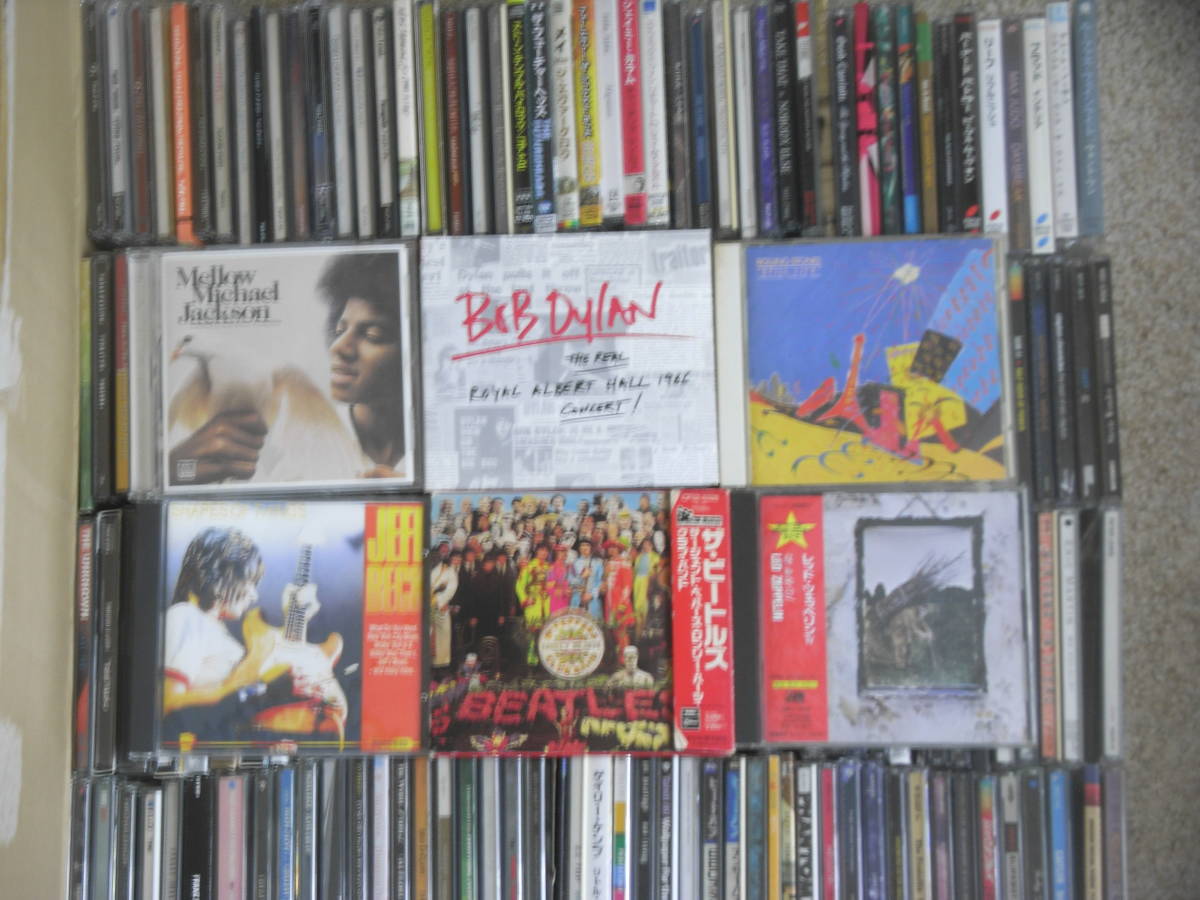 洋楽 CDアルバム 大量まとめて190枚セット ／ BEATLES、LED ZEPPELIN