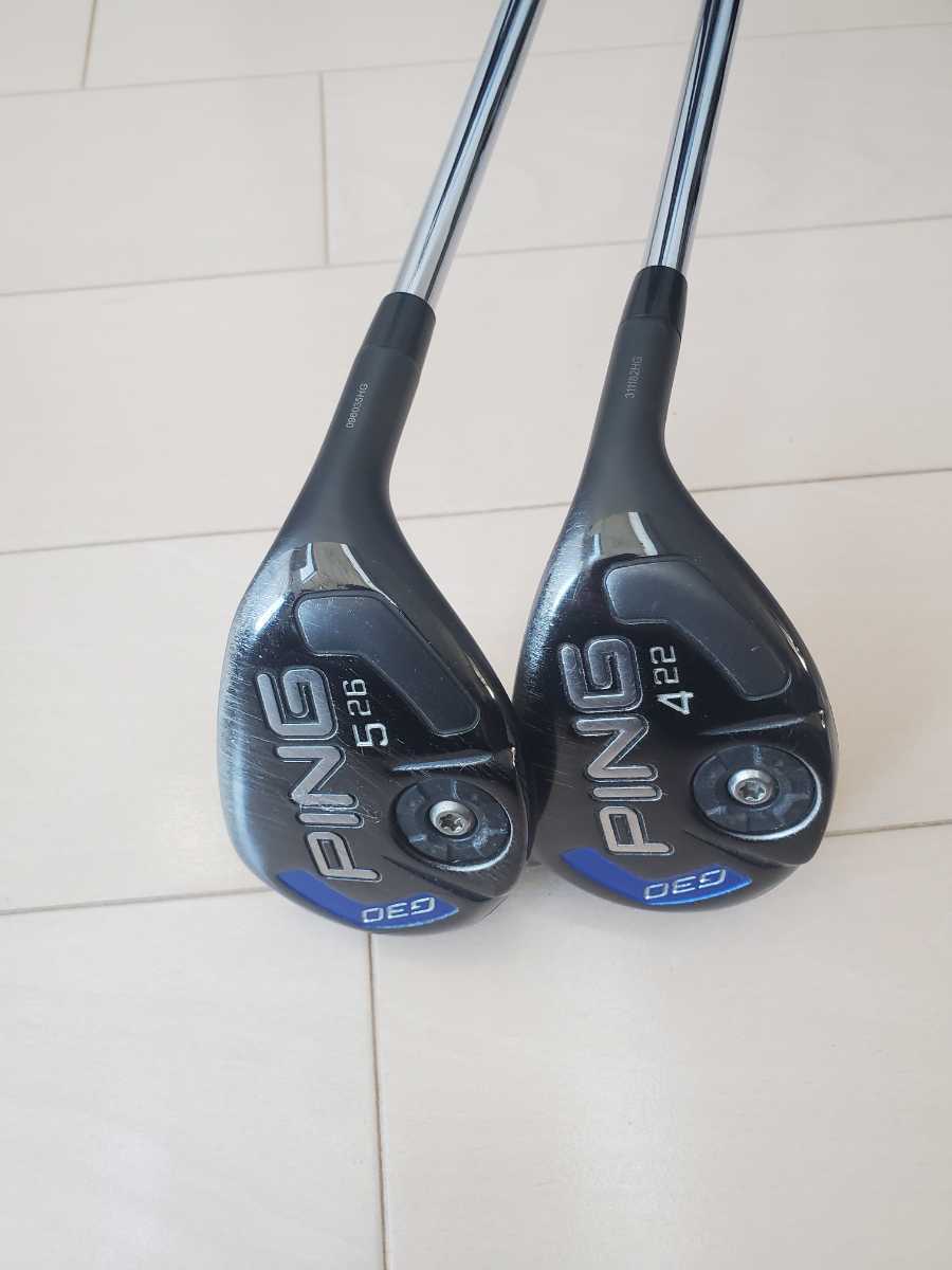 Ping G30 UT 22 PING G30 4UT ユーティリティ S レフティ PING G30
