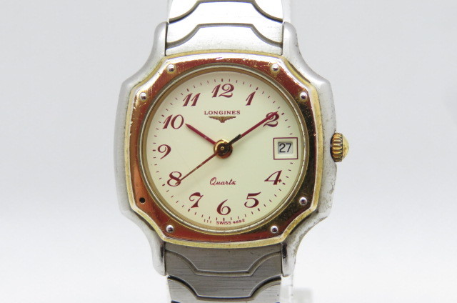 最 安値 1円～【電池切れ ジャンク扱い】 LONGINES ロンジン