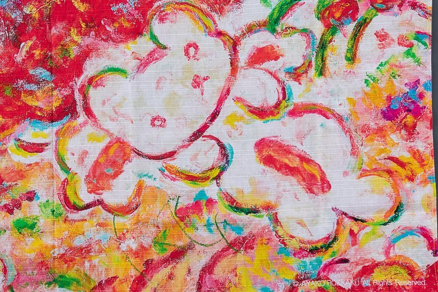 現代アート】『 ロッカクアヤコ 「大きいバンダナ」 11796 』 個展