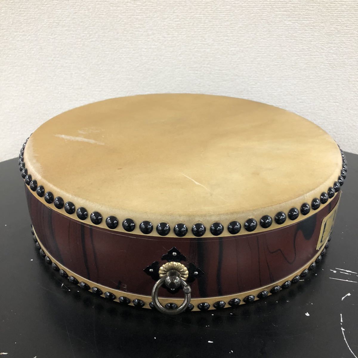 F0 sa) 全音 平太鼓 ZH-11 バチつき たいこ 和楽器 和太鼓 (BST31) |