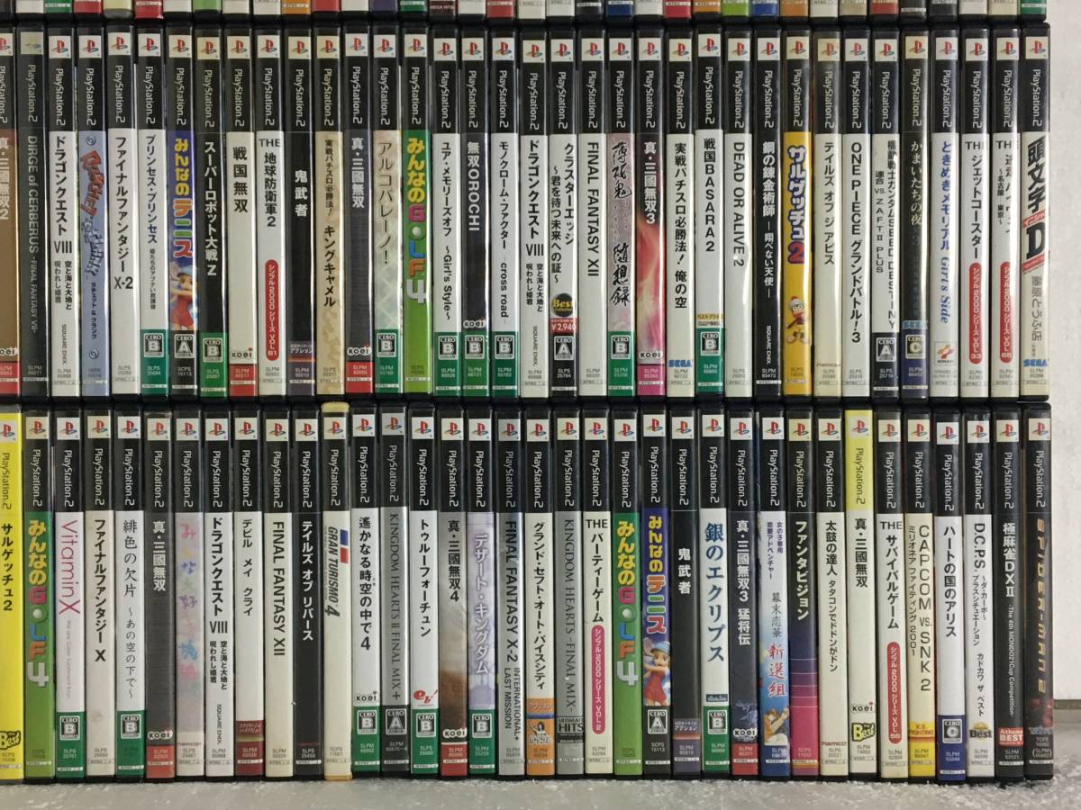 ★☆P752 PS2 プレステ2 ソフト 大量 300本 まとめ売り チョロQワークス HG4 ターミネーター3 東京バス案内1・2 超時空要塞マクロス 他☆★ 300本 大量 まとめ売り