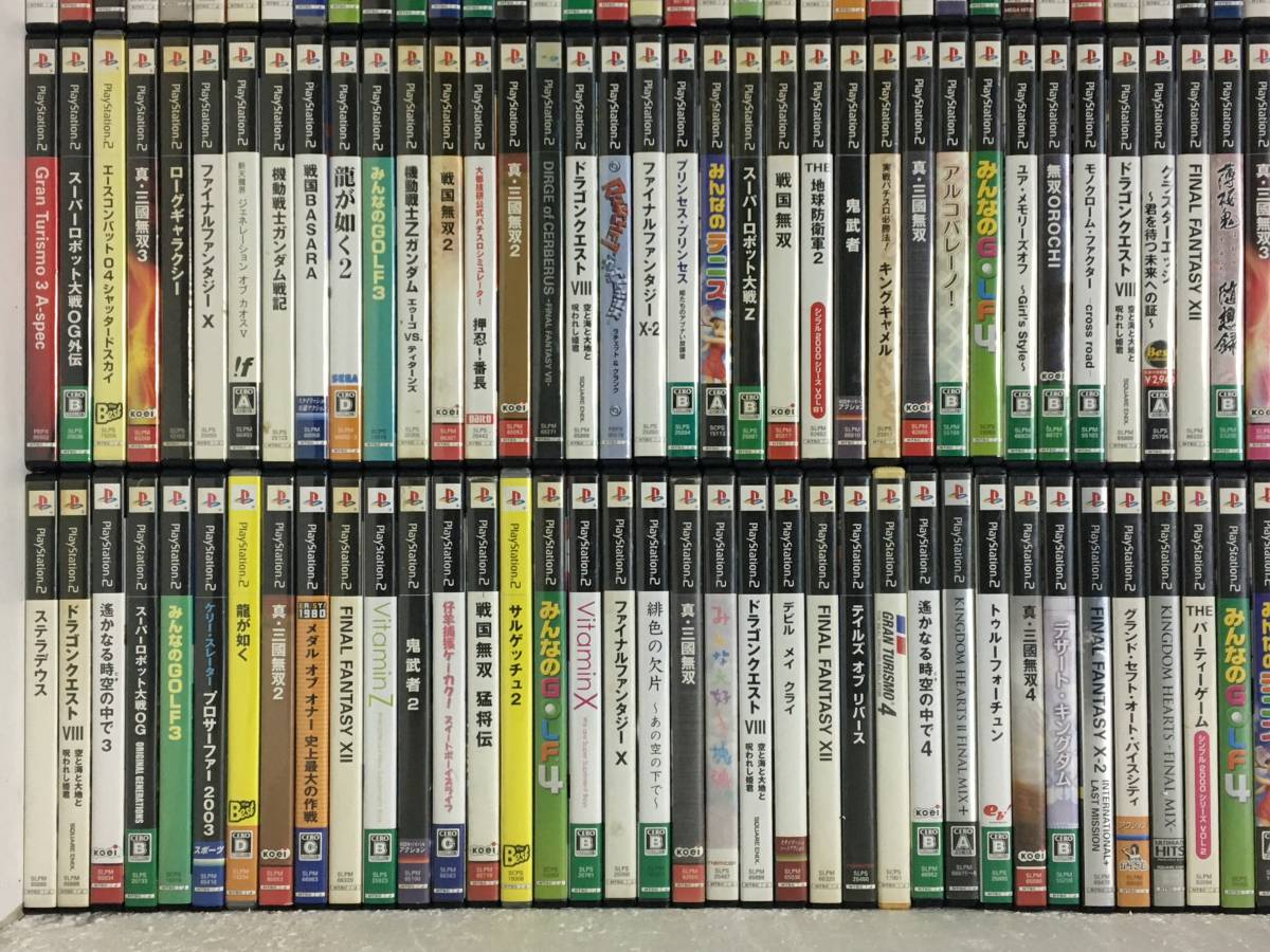 ★☆P752 PS2 プレステ2 ソフト 大量 300本 まとめ売り チョロQワークス HG4 ターミネーター3 東京バス案内1・2 超時空要塞マクロス 他☆★ 300本 大量 まとめ売り